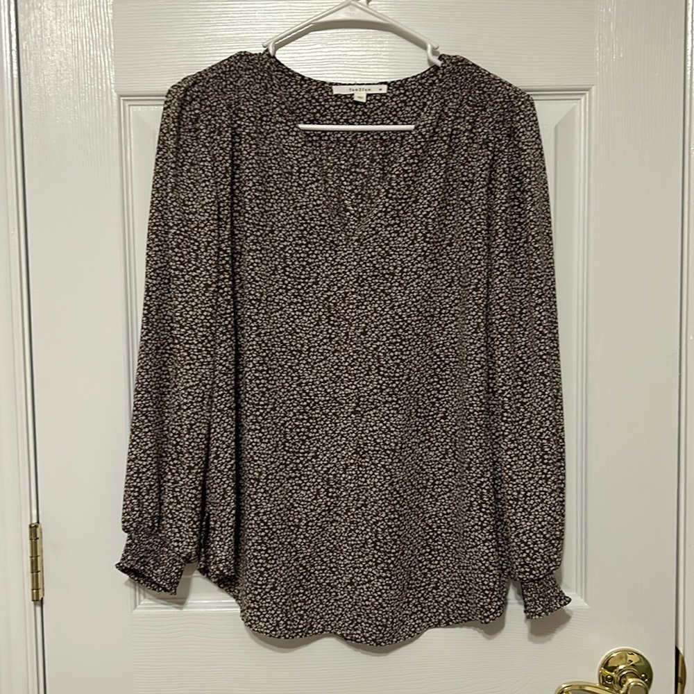 Fun2 Fun Long Sleeve Blouse